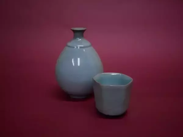 京都二条で「岡山・岩谷窯 備前と青瓷展」を開催
