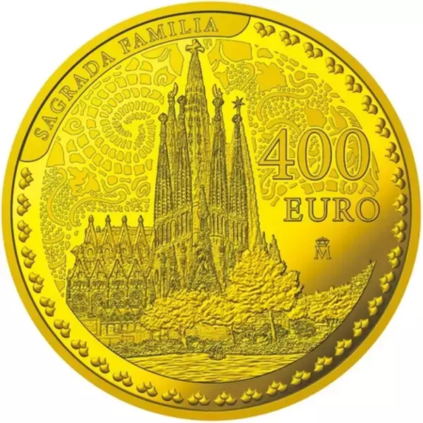 アントニ・ガウディ没後１００年記念コイン