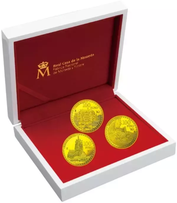 「アントニ・ガウディ没後１００年記念コイン」の画像