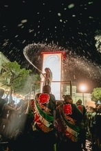 全国でも珍しい“お湯を掛け合う祭り”第21回あわら湯かけまつり開催