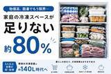 「冷凍庫キャパオーバー。 二季化時代の冷凍容量「新・指標 約140L」」の画像1