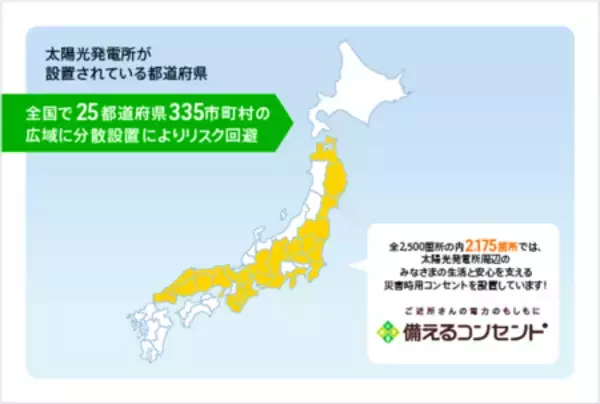 「脱炭素ソリューションを手がけるクリーンエナジーコネクトのNon-FIT太陽光発電所が2,500箇所に到達」の画像