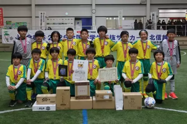 「北信越代表チームはツエーゲン金沢（石川県）に決定 ＪＡ全農が各県の特産品で選手を後押し」の画像