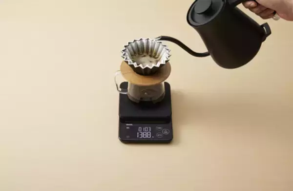簡単操作で使いやすいベーシックなコーヒースケールを3月3日に発売