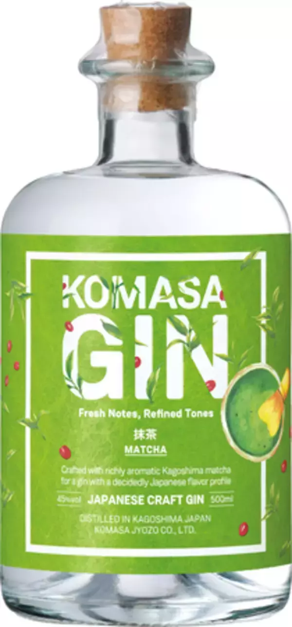 「小正醸造・「KOMASA GIN -抹茶-」を新定番商品として、 2026年5月22日（金）発売」の画像