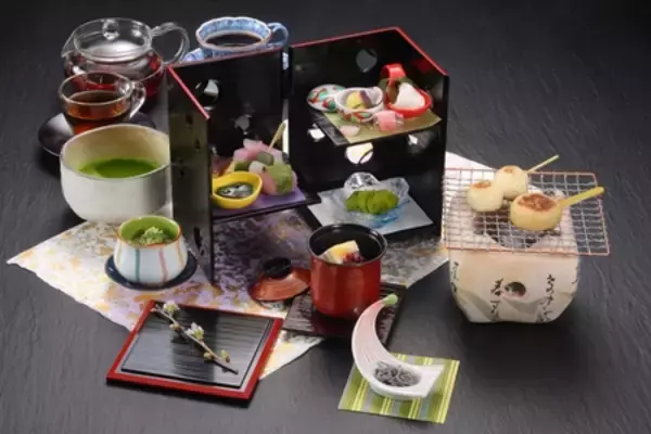 「ホテルマイステイズプレミア成田 成田で珍しい和のアフタヌーンティー、日本料理あづまで展開中」の画像