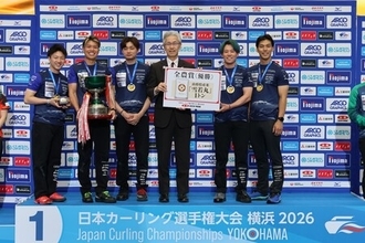 「日本カーリング選手権大会 横浜2026」 男子「ＳＣ軽井沢クラブ」・女子「ＳＣ軽井沢クラブ」が優勝！