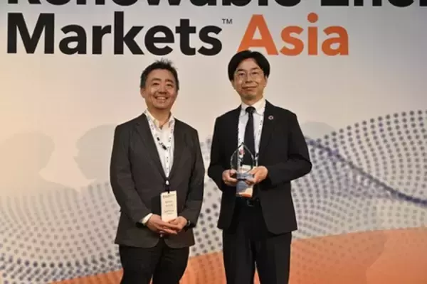 「国内初の「2026 Renewable Energy Markets™ Asia Awards」を受賞」の画像