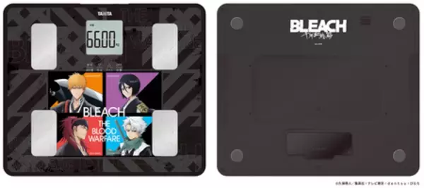 「【予約期間延長】TVアニメ『BLEACH 千年血戦篇』とコラボした通信機能付き音声体組成計と歩数計を発売」の画像
