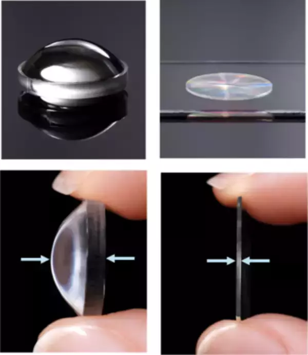 「京セラ、波長ごとに集光位置を制御可能なメタレンズを開発」の画像