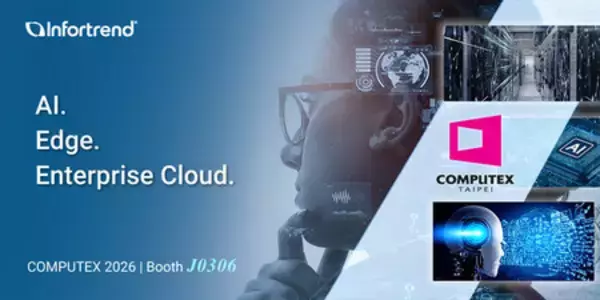 Infortrendがエッジコンピューティングからクラウドまでの次世代AI基盤をCOMPUTEX 2026で展示