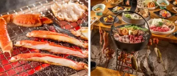 亀の井ホテル 日光湯西川 オールインクルーシブホテル オールインクルーシブ一周年記念､贅沢カニ料理を提供