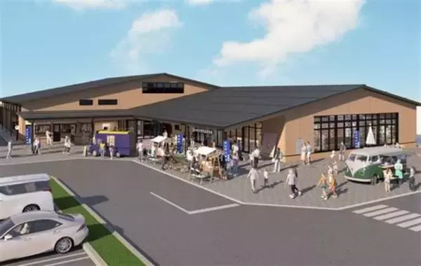 富山市公設卸売市場で市場関連施設「にぎわい施設」を開発