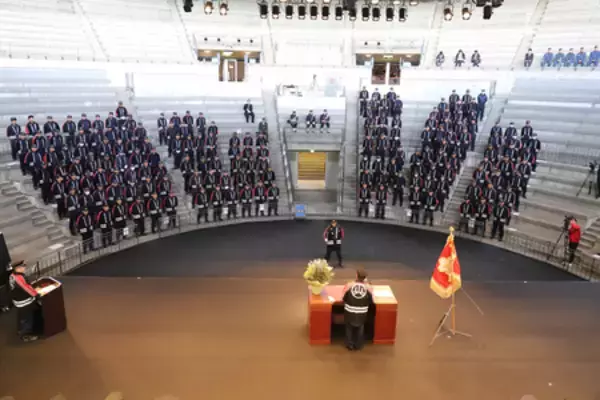 富士河口湖町および富士河口湖町消防団が令和8年度出初式を挙行しました