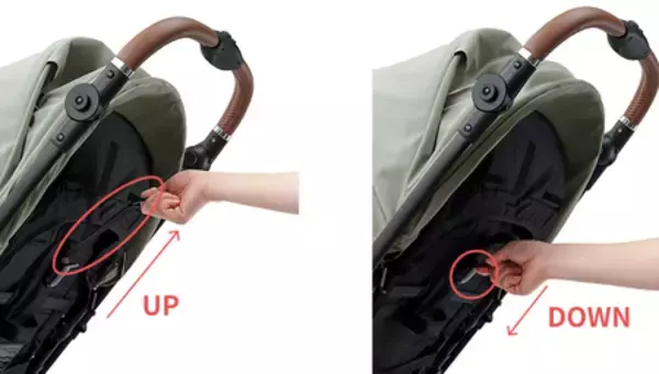 「軽い力でスムーズに進むA形ベビーカー『Runfee Lino’n（ランフィ リノン）9』新発売」の画像