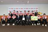 「卓球日本代表選手１０名が全農を訪問」の画像1