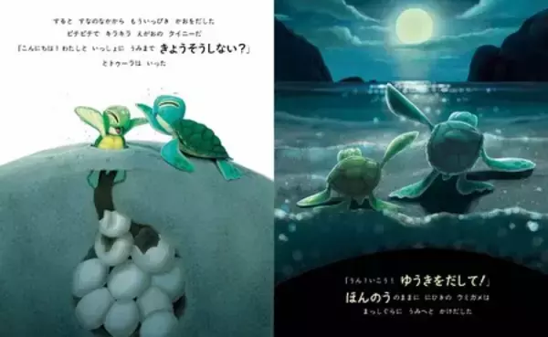 「俳優 宮沢氷魚さんが翻訳を担当！シリーズ世界累計600万部超の絵本『すすめ、ウミガメ』5月27日（水）発売」の画像