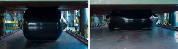 「船舶の接岸・係留を支える緩衝材 DUNLOP初のフォーム式防舷材を高耐久設計で国内生産・発売」の画像