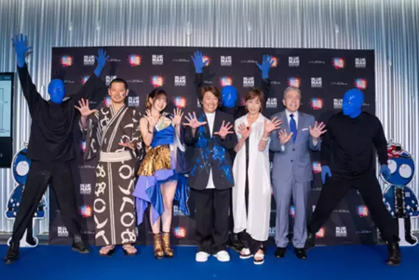「近藤真彦らも驚き！鈴木愛理が魅せた！プレスショー！ ブルーマングループ2026新宿公演 大好評開催中！！」の画像