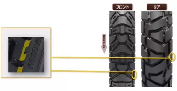 「アドベンチャータイヤDUNLOP「TRAILMAX MISSION」新発売」の画像