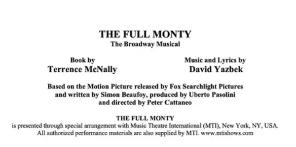 「2026年夏、日米合作による新生「フル・モンティ」上演決定！」の画像
