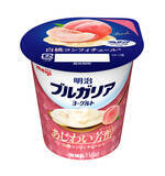 「シリーズ初のフレーバー！「明治ブルガリアヨーグルト あじわい芳醇 白桃コンフィチュール」新発売」の画像2