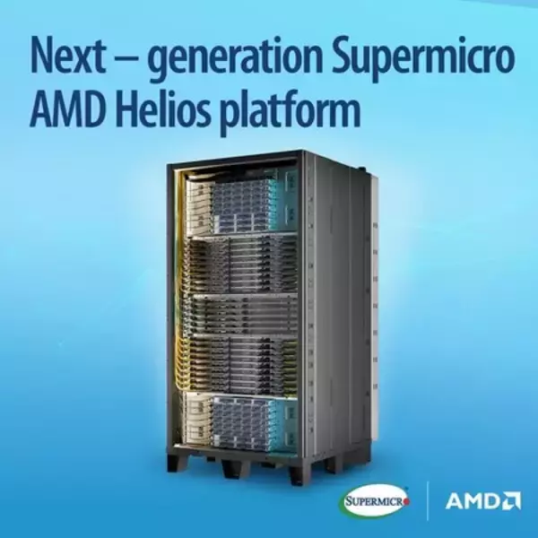 Supermicro、AMD HeliosプラットフォームでラックスケールAIのリーダーシップを拡大し、導入と運用効率を加速