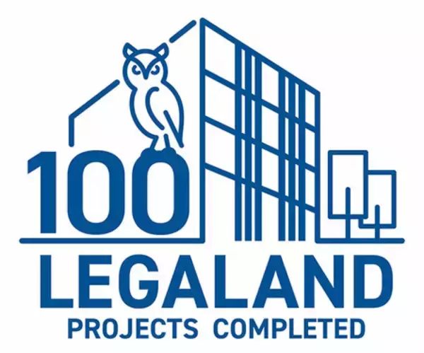 「デザイナーズ賃貸マンション『LEGALAND』の 竣工100棟達成記念ロゴを制定」の画像