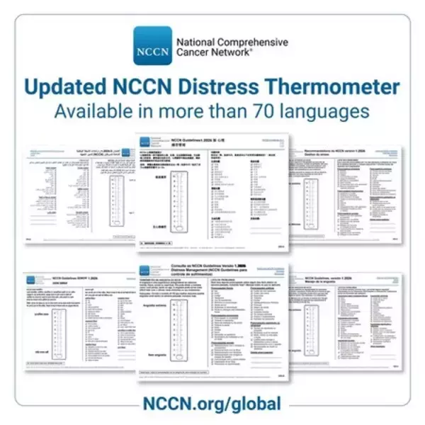 NCCN、メンタルヘルス啓発月間に世界のがん関連ディストレス支援リソースへの取り組みを表明