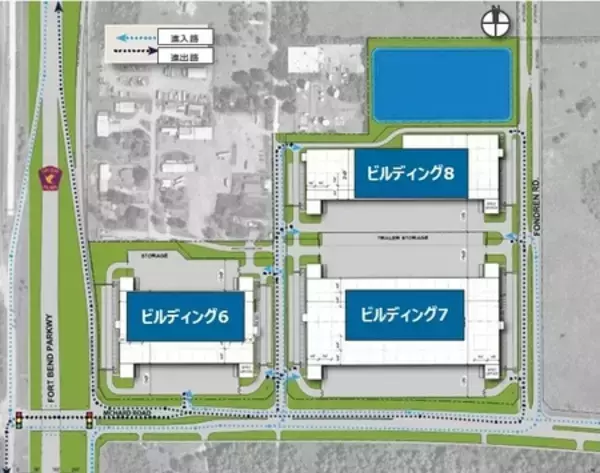 「「Blue Ridge Commerce Center PhaseⅡ（ブルーリッジコマースセンター・フェーズⅡ）」概要決定」の画像