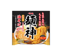 袋めん｢明星 麺神 (めがみ)｣ 3品 2024年9月9日(月) 発売