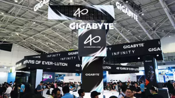 GIGABYTE、「無限へ（ENTER INFINITY）」を掲げCOMPUTEX 2026で展示を開始、AI、ゲーミング、PCの技術革新が融合