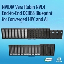Supermicro、コンバージドHPCおよびAIインフラ向けにネイティブFP64性能を備えたNVIDIA Vera Rubin NVL4エンドツーエンドDCBBSブループリントを提供