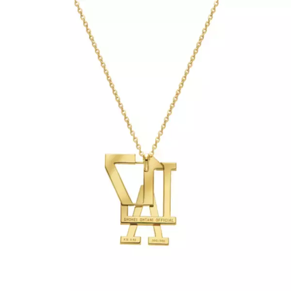 「SHOHEI OHTANI OFFICIAL「K18 DIAMOND PENDANTS PLUS」 12月18日（木）より 310個 限定受注発売」の画像