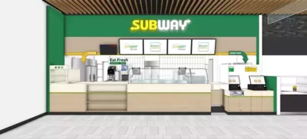 山形県初！セルフオーダーシステム導入店！サブウェイ『イオンモール天童店』2月25日（水）オープン
