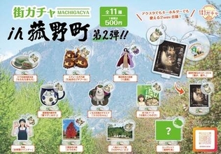 菰野町のご当地カプセルトイ「街ガチャin菰野町」待望の 第２弾企画が９月18日(金)からスタート！