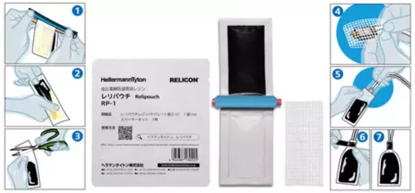 狭小スペースで使用可能な絶縁防水レジン 「レリパウチ」の発売開始について