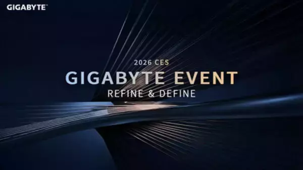 GIGABYTE、CES 2026でAIコンピューティングの未来を切り拓く「Refine & Define」を発表