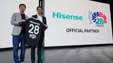 「Hisense、UEFA EURO 2028の公式パートナーとして、UEFAとの長期パートナーシップを延長」の画像1
