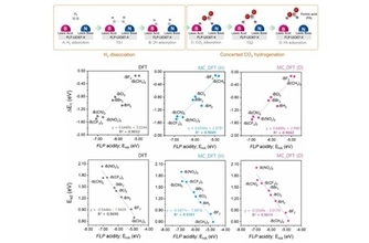 FLP-MOF触媒の作用機構解明により設計を高速化