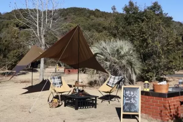 ザランタン東かがわに「焚き火カフェ」がオープン