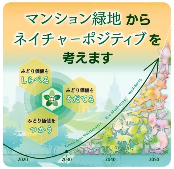 「マンション緑化の効果を検証する共同研究を開始」の画像