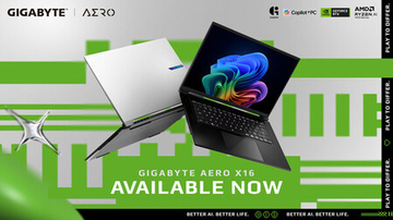 GIGABYTE、超薄型Copilot+ PCに次世代AIパフォーマンスをもたらすAERO X16の販売開始を発表