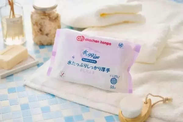 「ママの声から生まれたあの日から20年。アカチャンホンポ水99％Superシリーズ、新パッケージデザインで登場」の画像