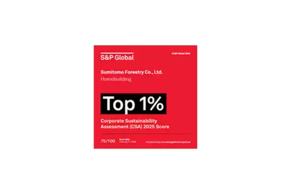 S＆P 「　The Sustainability Yearbook - 2026 Rankings　」 最高評価の「Top 1%」に8年連続選定