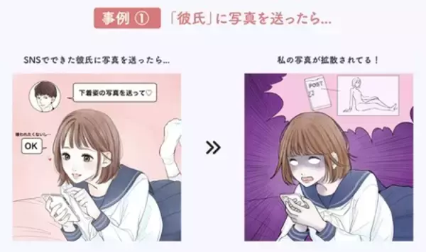 「【Z世代向け啓発特設サイトを4/1より新たに公開】スマホで読める! 泣き寝入りしないハンドブックを公開」の画像