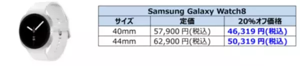 「「Samsungオンラインショップ Holidayキャンペーン」開催」の画像