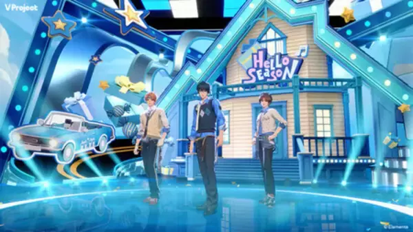 「新作没入型3Dアイドルゲーム『V Project』初公開」の画像