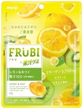 果汁グミブランドから美容にうれしいグミ第二弾が登場「ＦＲＵＢＩ ｂｙ果汁グミ レモン＆キウイ」