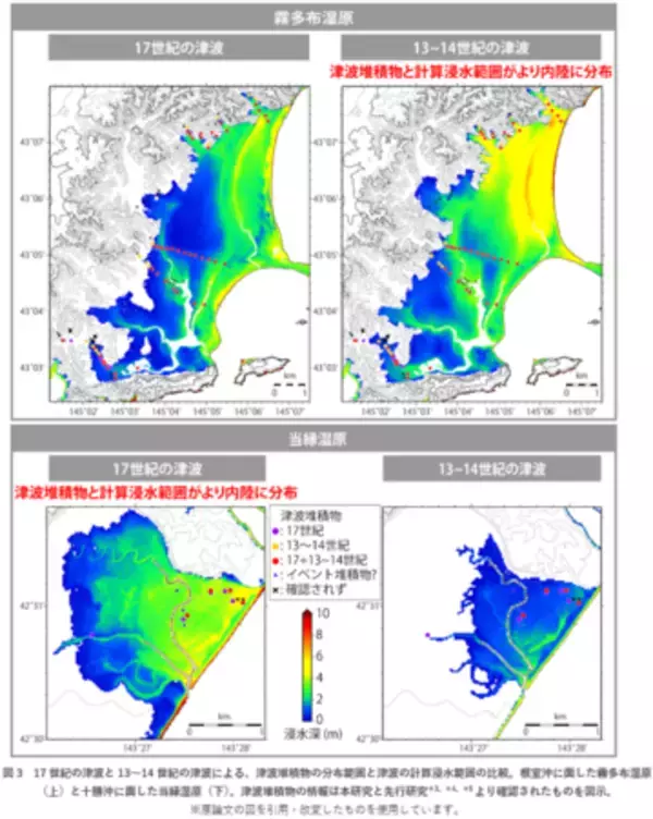 「北海道太平洋沿岸地域で繰り返してきた多様な津波」の画像